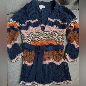 Missoni wrap cardigan belted